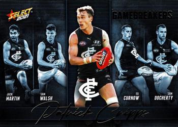 2021 Select AFL Footy Stars - Gamebreakers #GB11 Patrick Cripps Front